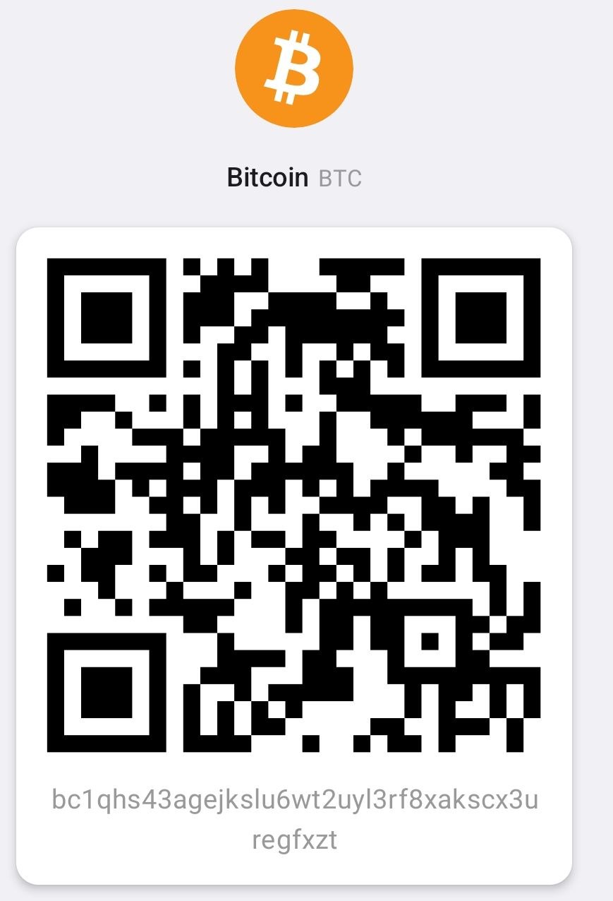 QR code for Bitcoin (BTC) wallet — Ne Kit